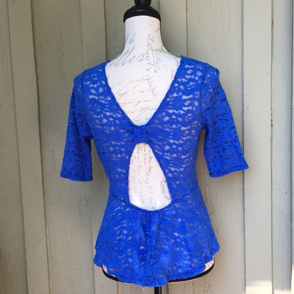 Poetry Lace Cut Out Top - Picture 3 of 5